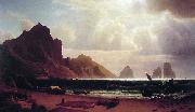 Albert Bierstadt The Marina Piccola painting
